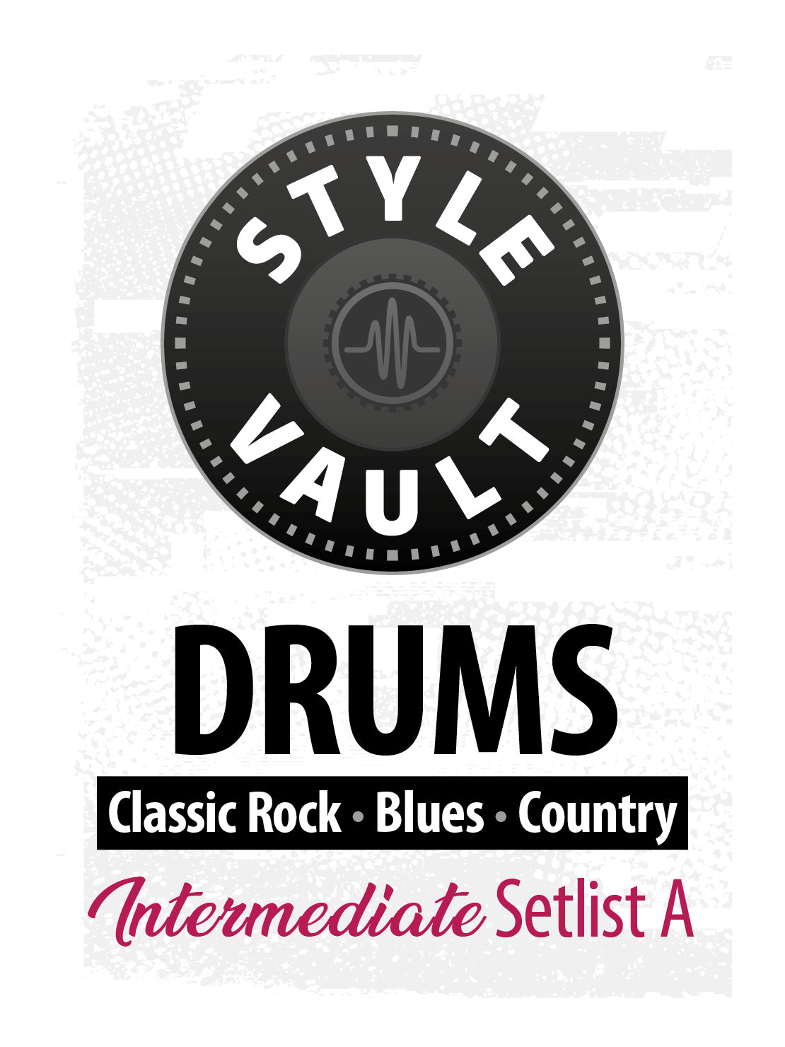 Classic Rock, Blues, Country - Intermédio | Setlist do Estilo de Bateria Vault A