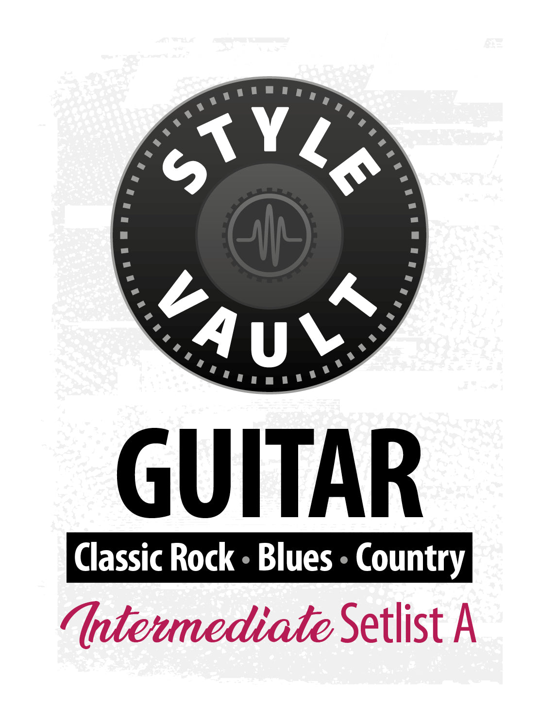 Classic Rock, Blues, Country - Intermédio | Conjunto de Setlists do Guitar Style Vault A