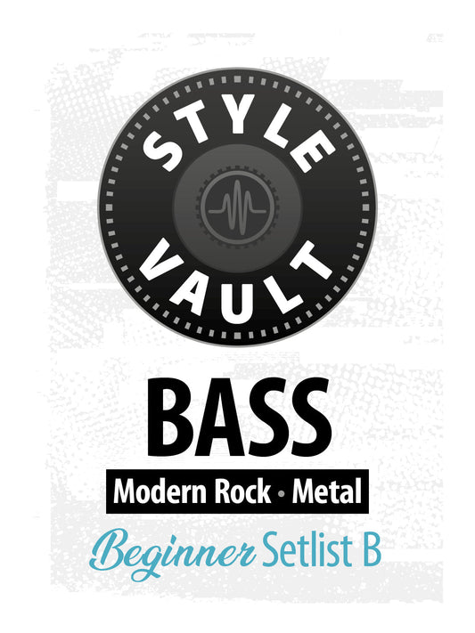 Rock Moderno, Metal - Principiante | Repertório do Baixista B