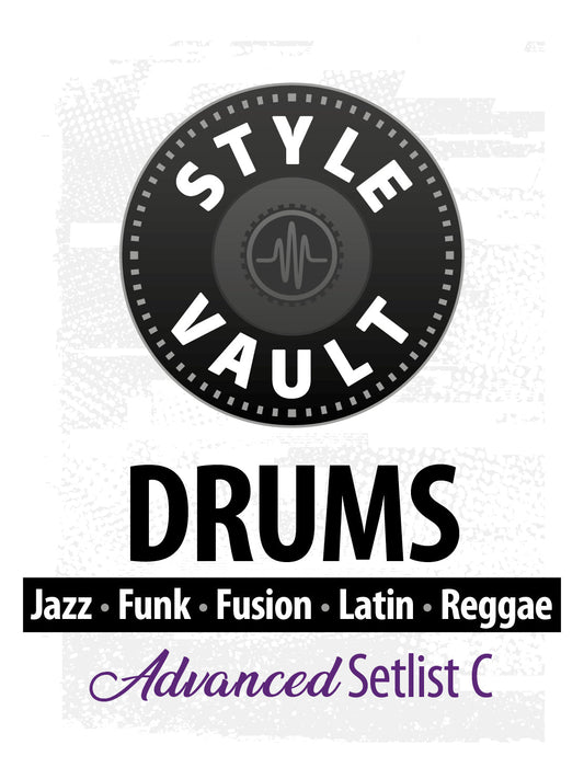 Jazz, Funk, Fusion, Latin, Reggae - Avançado | Setlist C do Vault de Estilos de Bateria
