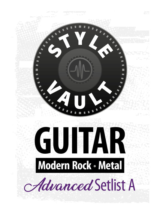 Rock Moderno, Metal - Avançado | Guitar Style Vault Setlist A