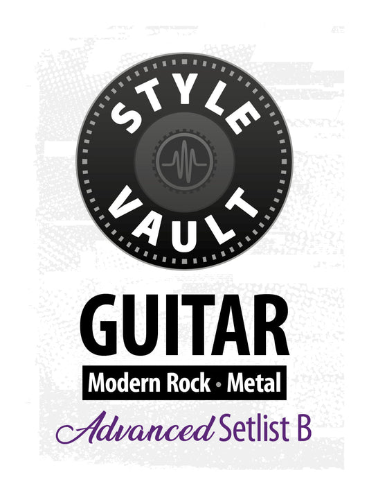 Rock Moderno, Metal - Avançado | Guitar Style Vault Setlist B